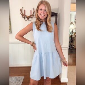 Target Light Blue Sleeveless Mini Dress